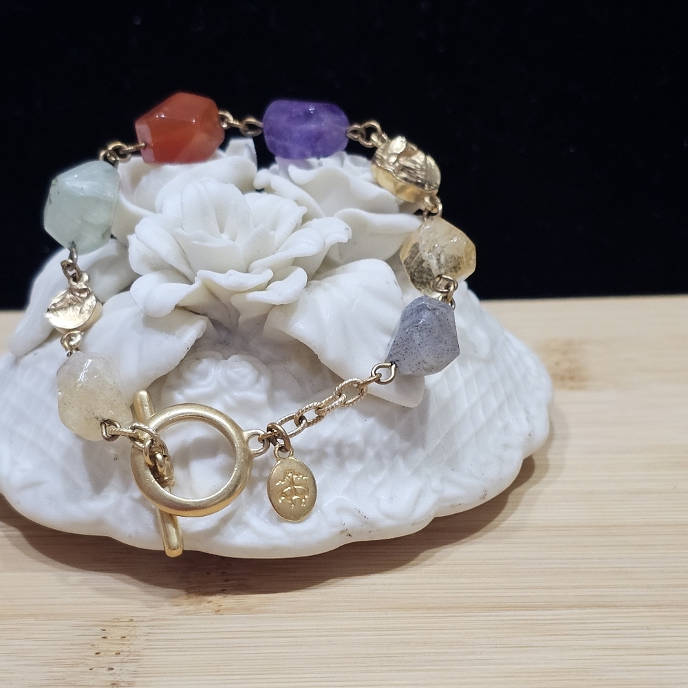 Brooks Brothers Genuine Gemstone Bracelet - Picture 2 of 13